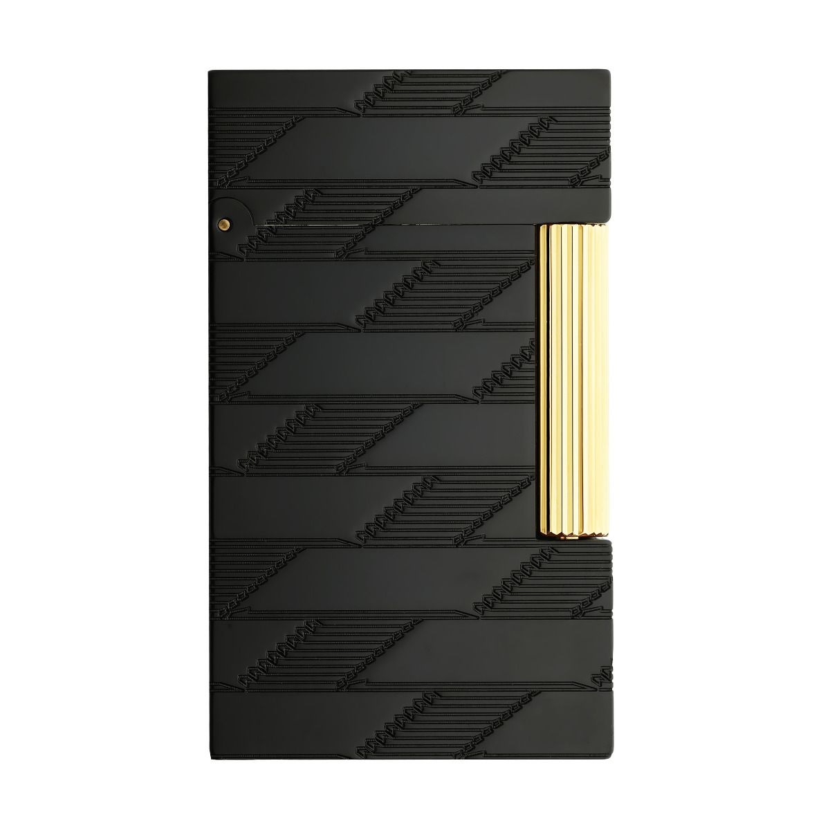 S.T. Dupont Ligne 2 Cling Monogram 1872 Black Lighter - Aansteker